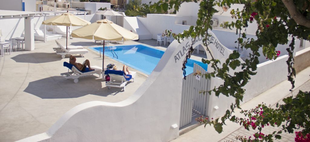 Atlas Boutique Hotel Kamári エクステリア 写真