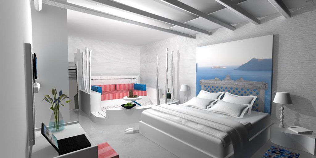Atlas Boutique Hotel Kamári エクステリア 写真