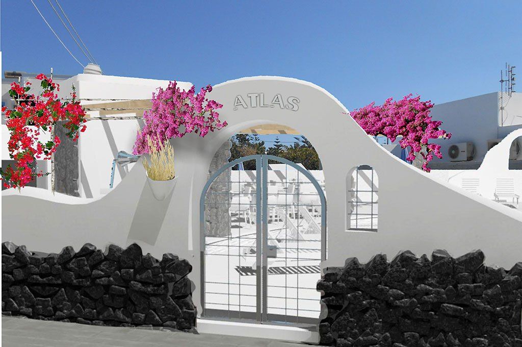 Atlas Boutique Hotel Kamári エクステリア 写真